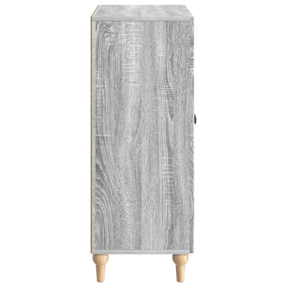 Sideboard Grey Sonoma 66 x 34.5 x 90 cm Engineered Wood