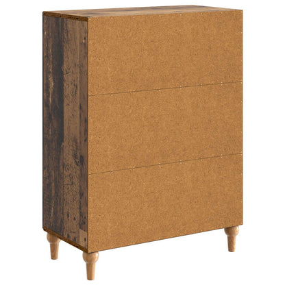 Sideboard Old Wood 66 x 34.5 x 90 cm Engineered Wood
