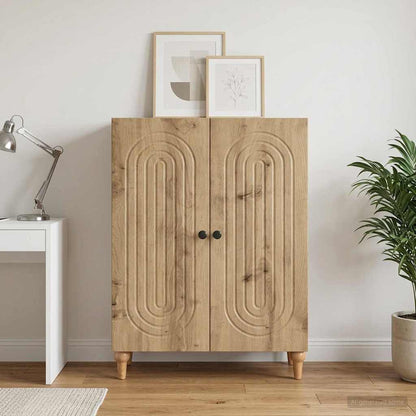 Sideboard Artisan Oak 66 x 34.5 x 90 cm Engineered Wood