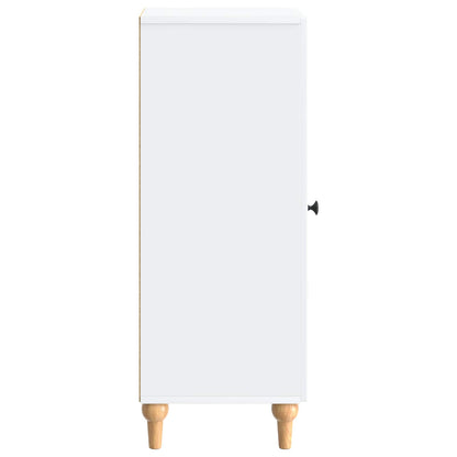 Sideboard White 33 x 34.5 x 90 cm Engineered Wood