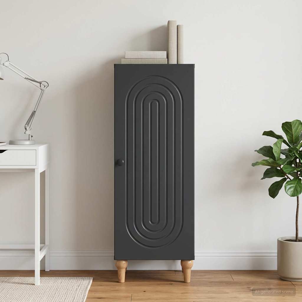 Sideboard Black 33 x 34.5 x 90 cm Engineered Wood