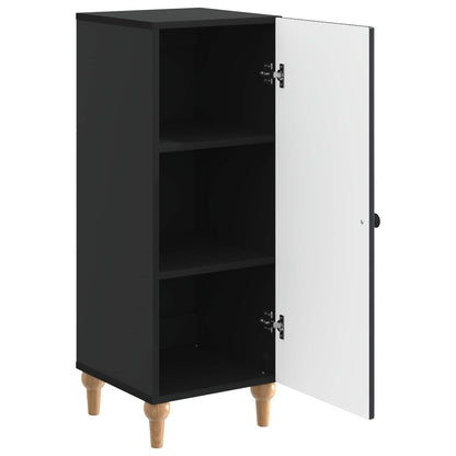Sideboard Black 33 x 34.5 x 90 cm Engineered Wood