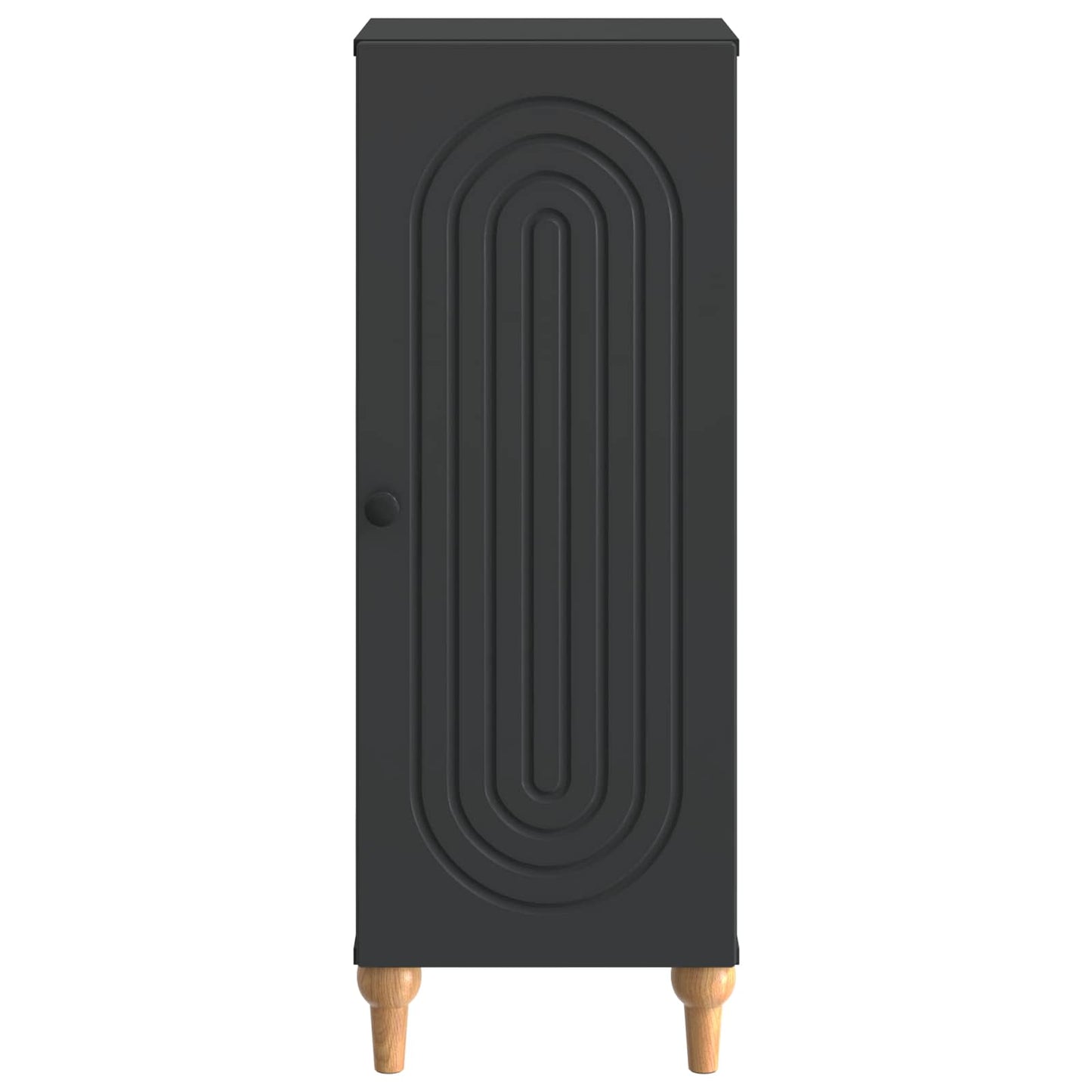 Sideboard Black 33 x 34.5 x 90 cm Engineered Wood