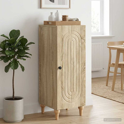 Sideboard Sonoma Oak 33 x 34.5 x 90 cm Engineered Wood