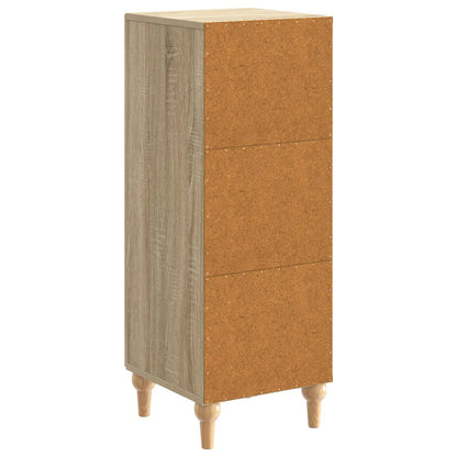 Sideboard Sonoma Oak 33 x 34.5 x 90 cm Engineered Wood
