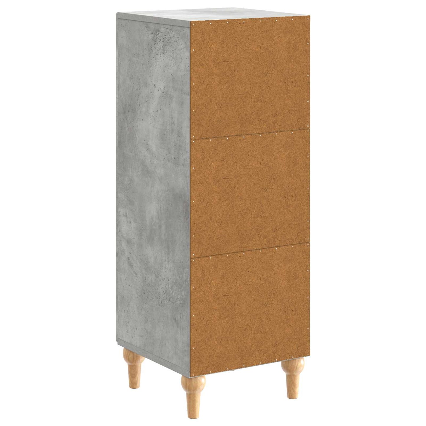 Sideboard Concrete Grey 33 x 34.5 x 90 cm Engineered Wood