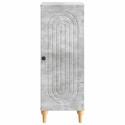 Sideboard Concrete Grey 33 x 34.5 x 90 cm Engineered Wood