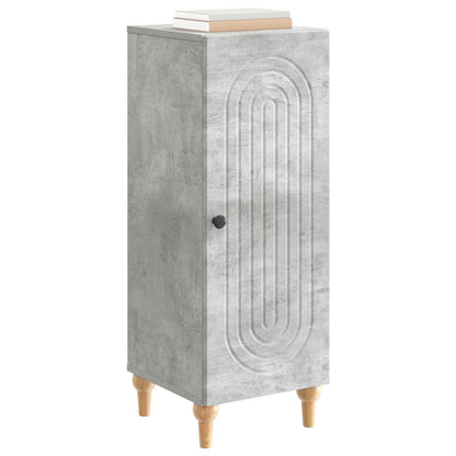 Sideboard Concrete Grey 33 x 34.5 x 90 cm Engineered Wood