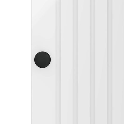 Sideboard High Gloss White 33 x 34.5 x 90 cm Engineered Wood