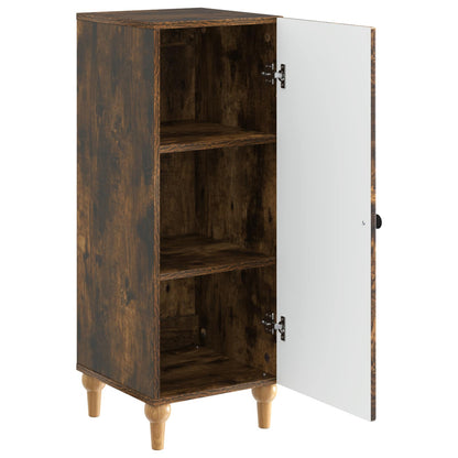 Sideboard Smoked Oak 33 x 34.5 x 90 cm Engineered Wood