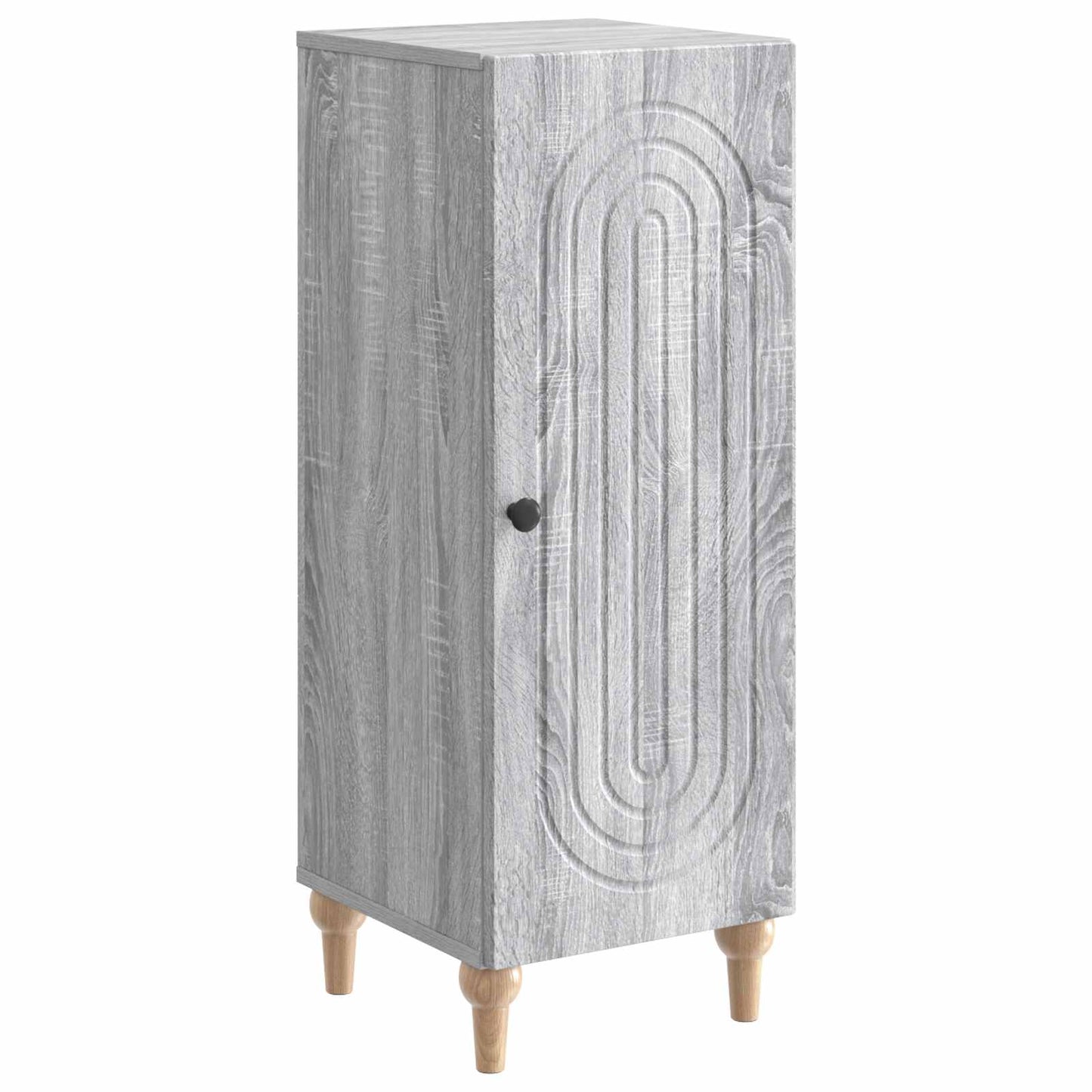 Sideboard Grey Sonoma 33 x 34.5 x 90 cm Engineered Wood