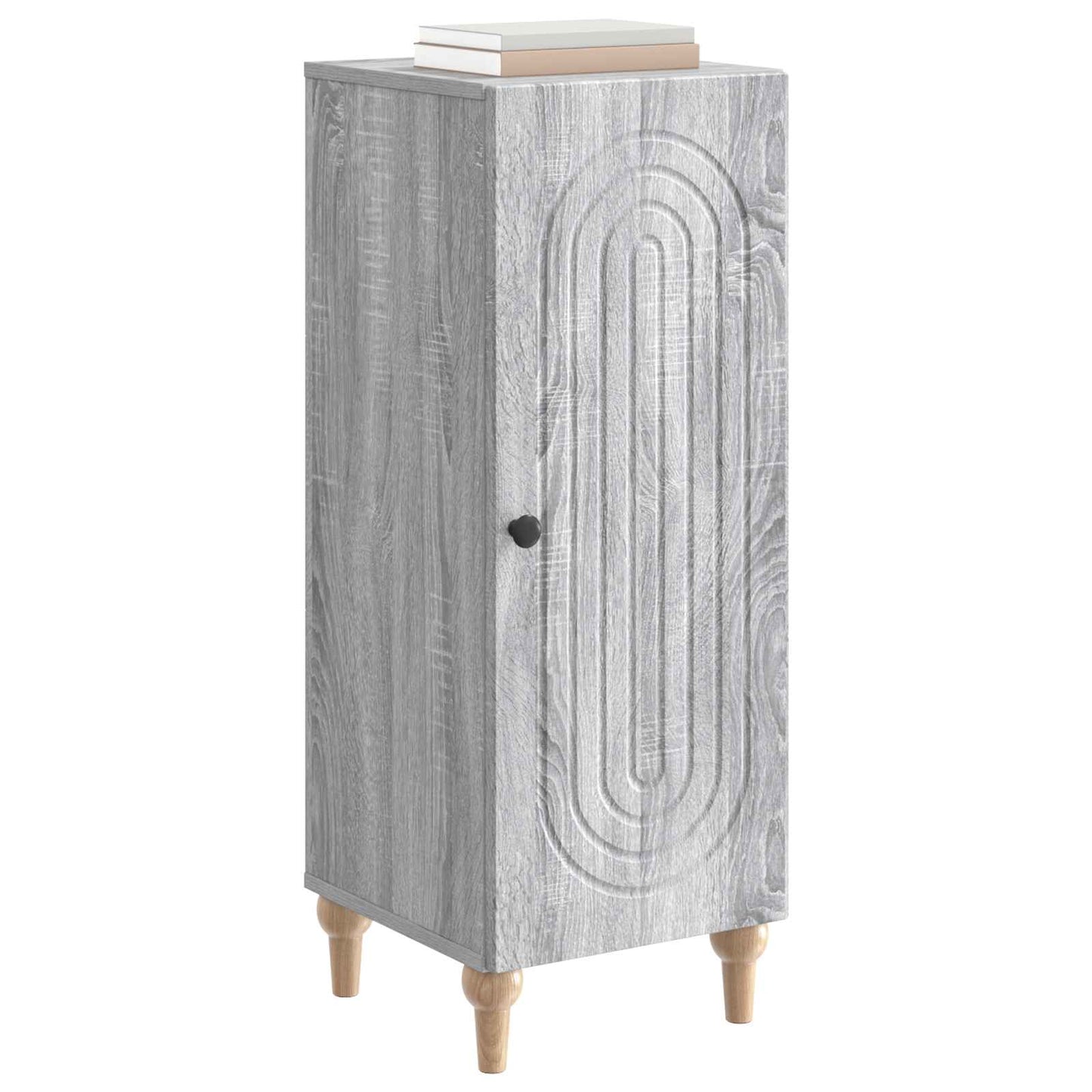 Sideboard Grey Sonoma 33 x 34.5 x 90 cm Engineered Wood