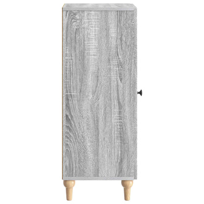 Sideboard Grey Sonoma 33 x 34.5 x 90 cm Engineered Wood