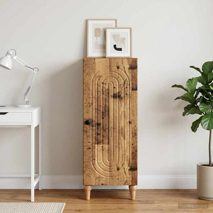 Sideboard Old Wood 33 x 34.5 x 90 cm Engineered Wood