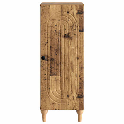 Sideboard Old Wood 33 x 34.5 x 90 cm Engineered Wood
