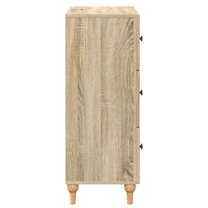 Drawer Cabinet Sonoma Oak 66 x 34.5 x 90 cm Engineered Wood