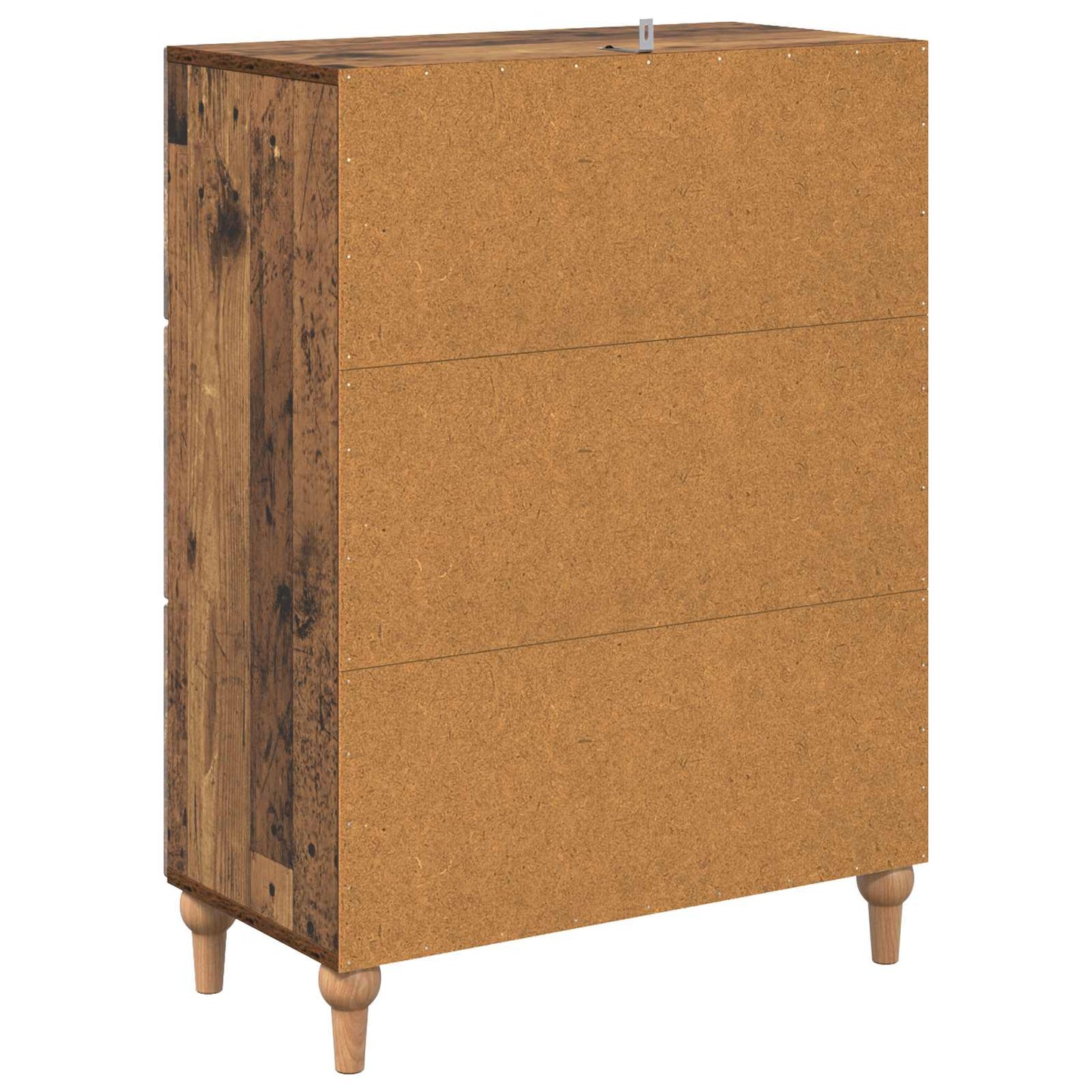 Drawer Cabinet Old Wood 66 x 34.5 x 90 cm Engineered Wood