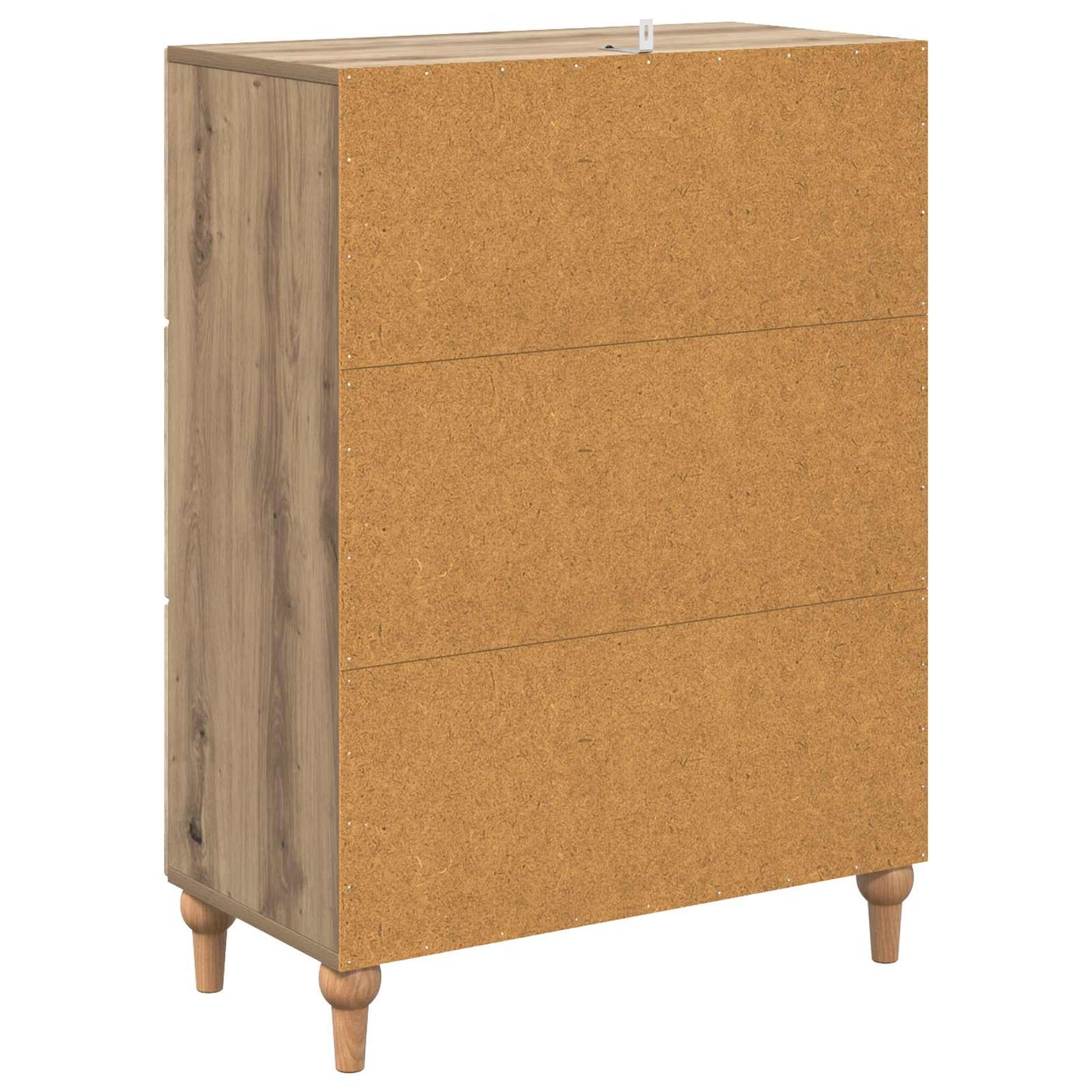 Drawer Cabinet Artisan Oak 66 x 34.5 x 90 cm Engineered Wood