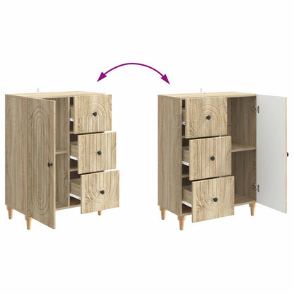 Sideboard Sonoma Oak 66 x 34.5 x 90 cm Engineered Wood