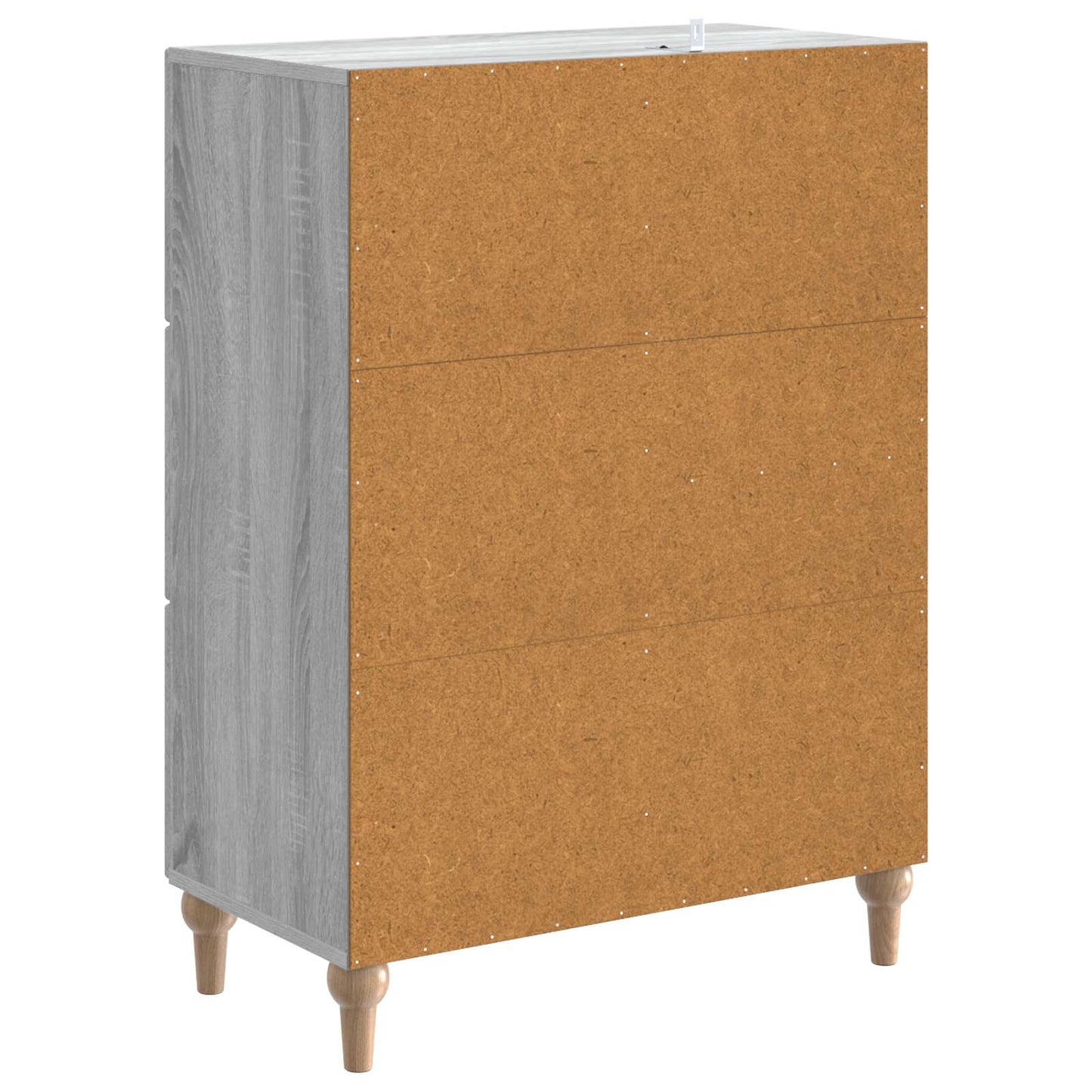Sideboard Grey Sonoma 66 x 34.5 x 90 cm Engineered Wood