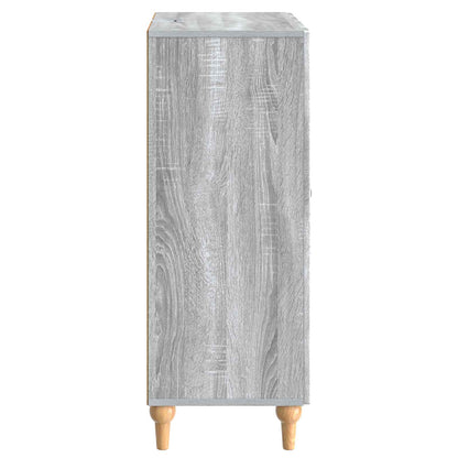 Sideboard Grey Sonoma 66 x 34.5 x 90 cm Engineered Wood