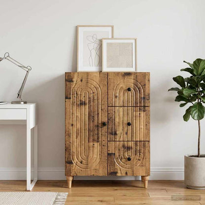 Sideboard Old Wood 66 x 34.5 x 90 cm Engineered Wood