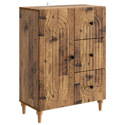 Sideboard Old Wood 66 x 34.5 x 90 cm Engineered Wood