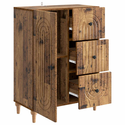 Sideboard Old Wood 66 x 34.5 x 90 cm Engineered Wood