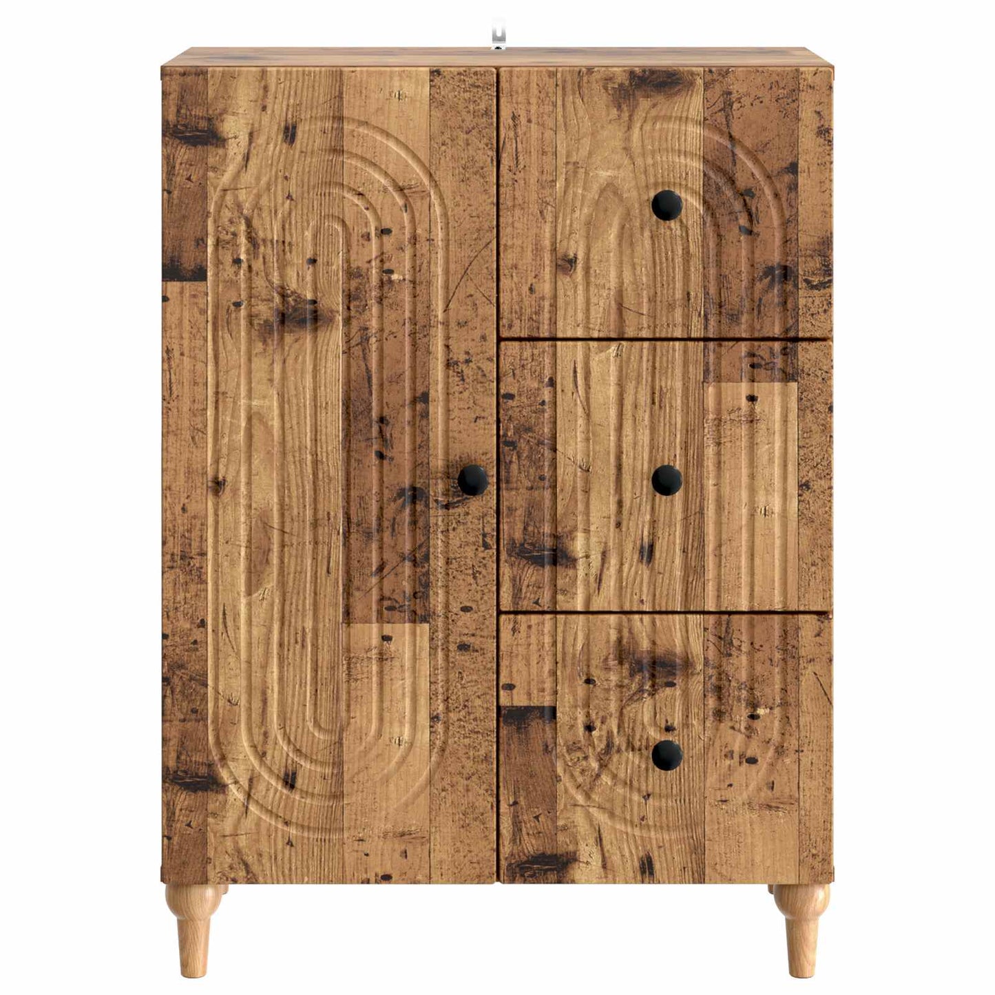 Sideboard Old Wood 66 x 34.5 x 90 cm Engineered Wood