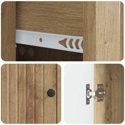 Sideboard Artisan Oak 66 x 34.5 x 90 cm Engineered Wood