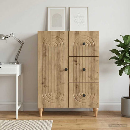 Sideboard Artisan Oak 66 x 34.5 x 90 cm Engineered Wood