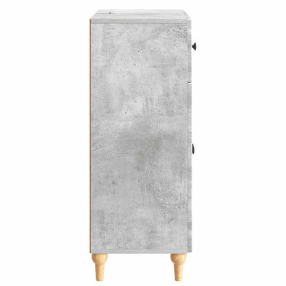 Sideboard Concrete Grey 66 x 34.5 x 90 cm Engineered Wood