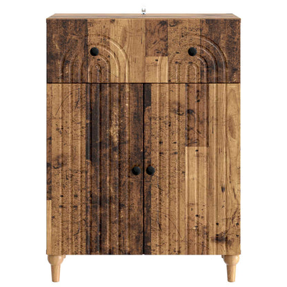 Sideboard Old Wood 66 x 34.5 x 90 cm Engineered Wood