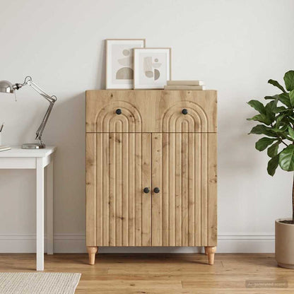 Sideboard Artisan Oak 66 x 34.5 x 90 cm Engineered Wood