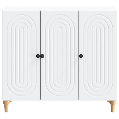 Sideboard White 89 x 34.5 x 80 cm Engineered Wood