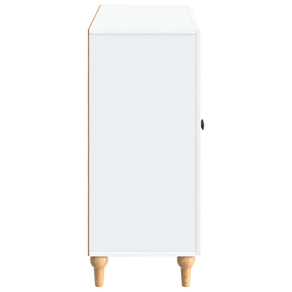 Sideboard White 89 x 34.5 x 80 cm Engineered Wood