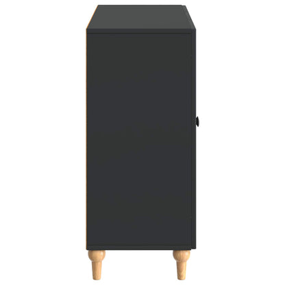 Sideboard Black 89 x 34.5 x 80 cm Engineered Wood