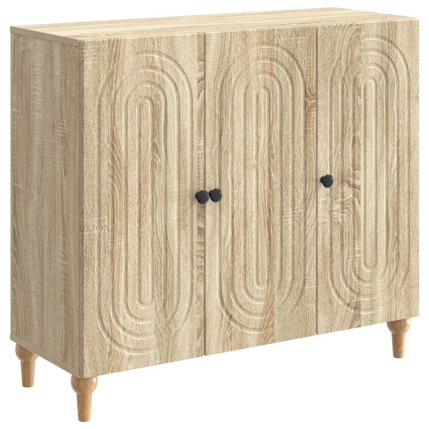Sideboard Sonoma Oak 89 x 34.5 x 80 cm Engineered Wood