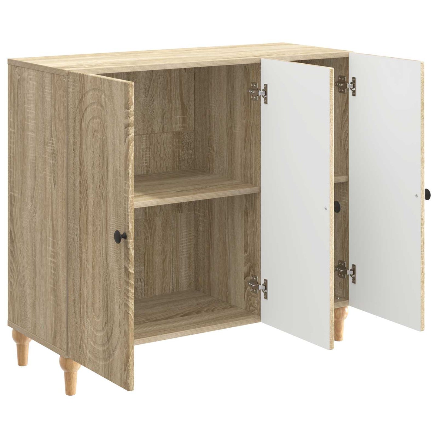 Sideboard Sonoma Oak 89 x 34.5 x 80 cm Engineered Wood