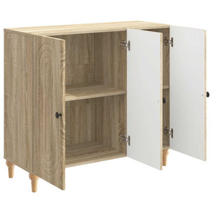 Sideboard Sonoma Oak 89 x 34.5 x 80 cm Engineered Wood