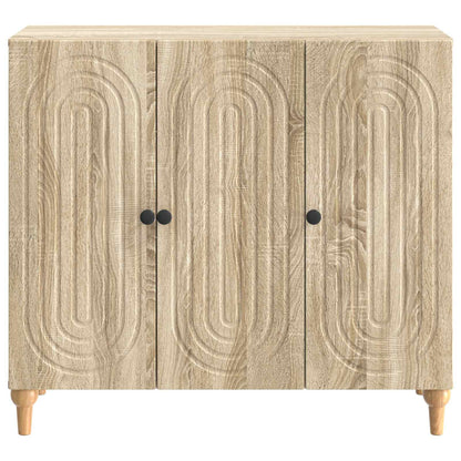 Sideboard Sonoma Oak 89 x 34.5 x 80 cm Engineered Wood