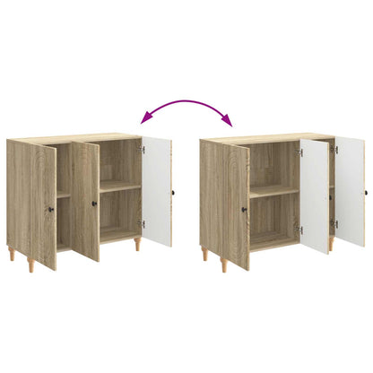 Sideboard Sonoma Oak 89 x 34.5 x 80 cm Engineered Wood