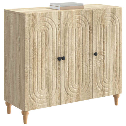 Sideboard Sonoma Oak 89 x 34.5 x 80 cm Engineered Wood
