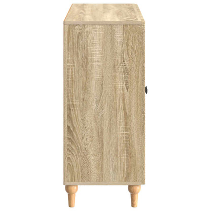 Sideboard Sonoma Oak 89 x 34.5 x 80 cm Engineered Wood