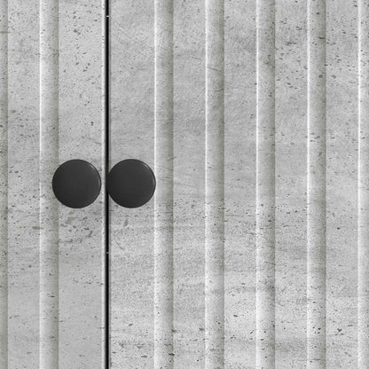 Sideboard Concrete Grey 89 x 34.5 x 80 cm Engineered Wood