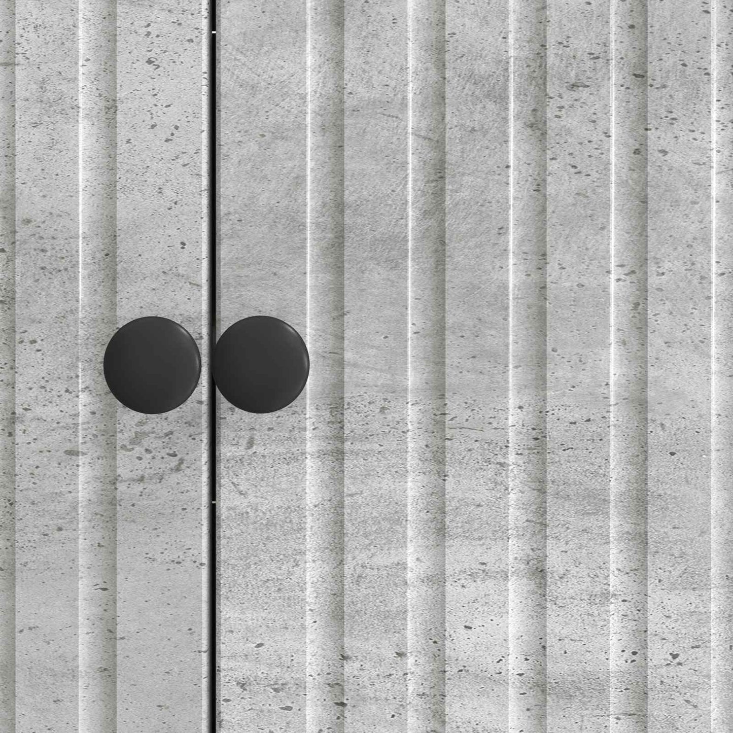 Sideboard Concrete Grey 89 x 34.5 x 80 cm Engineered Wood
