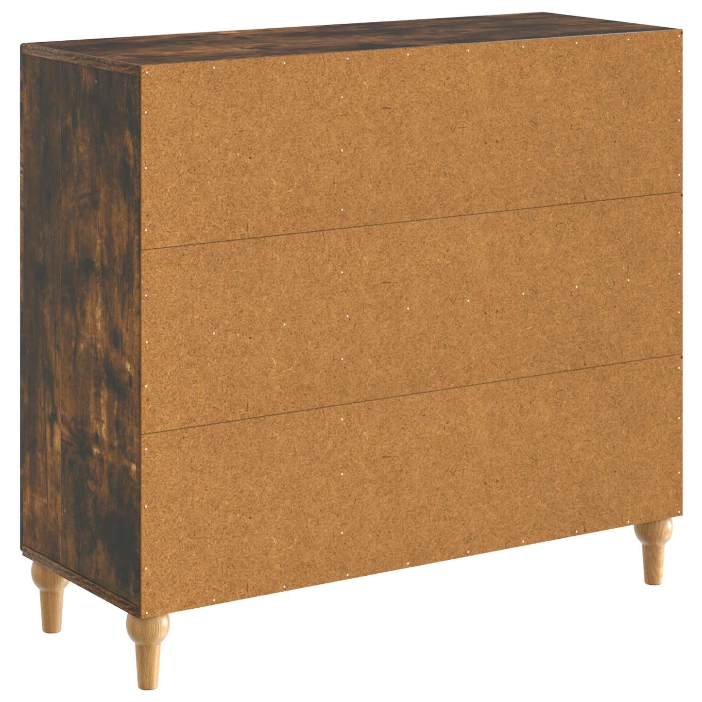 Sideboard Smoked Oak 89 x 34.5 x 80 cm Engineered Wood
