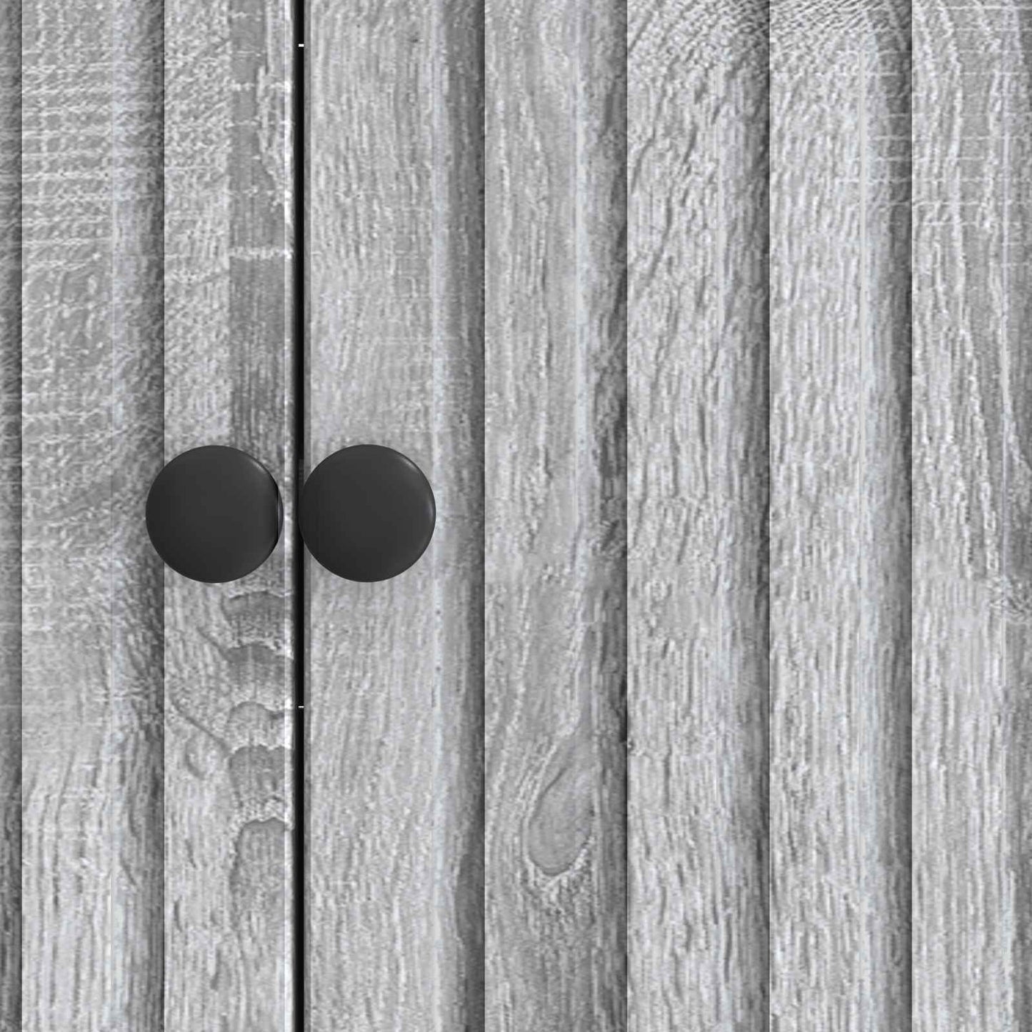 Sideboard Grey Sonoma 89 x 34.5 x 80 cm Engineered Wood