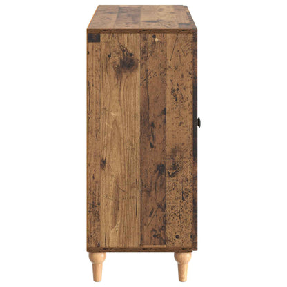 Sideboard Old Wood 89 x 34.5 x 80 cm Engineered Wood