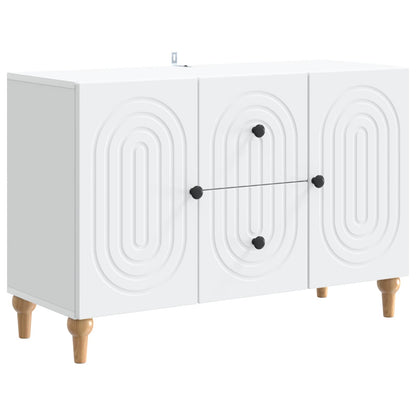 TV Cabinet with Drawer White 89 x 34.5 x 60 cm Engineered Wood